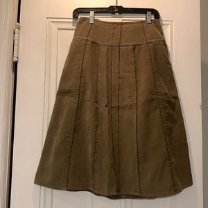 Corduroy Skirt